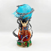 Dragon Ball Z Son Goku Spirit Bomb Action Figure with Base Light 23 Cm