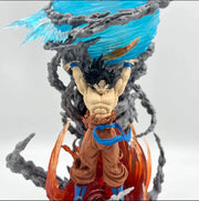 Dragon Ball Z Son Goku Spirit Bomb Action Figure with Base Light 23 Cm