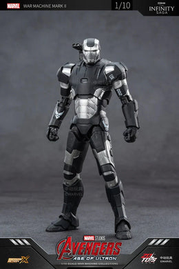 ZD Toys Iron Man 2 War Machine 1/10 Scale Premium Action Figure ( No Light Up Function )
